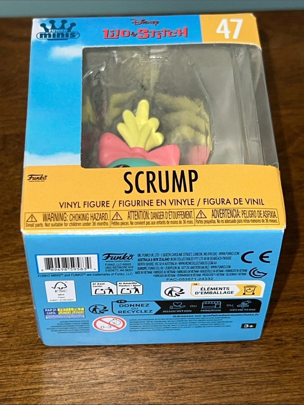Lilo & Stitch Scrump Vinyl Figure - Funko Minis
